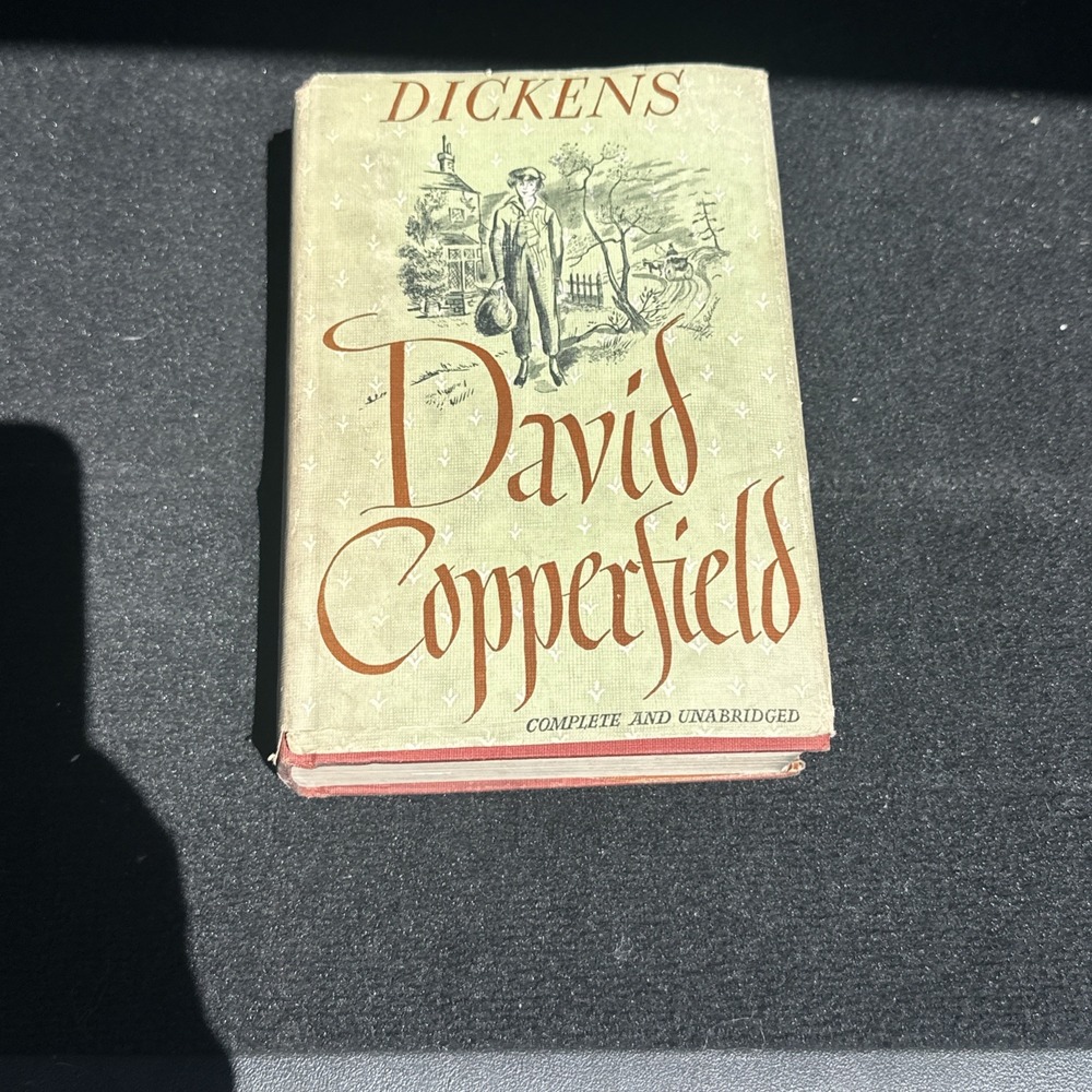 Vintage "David Copperfield" Modern Library Charles Dickens HCDJ 1950